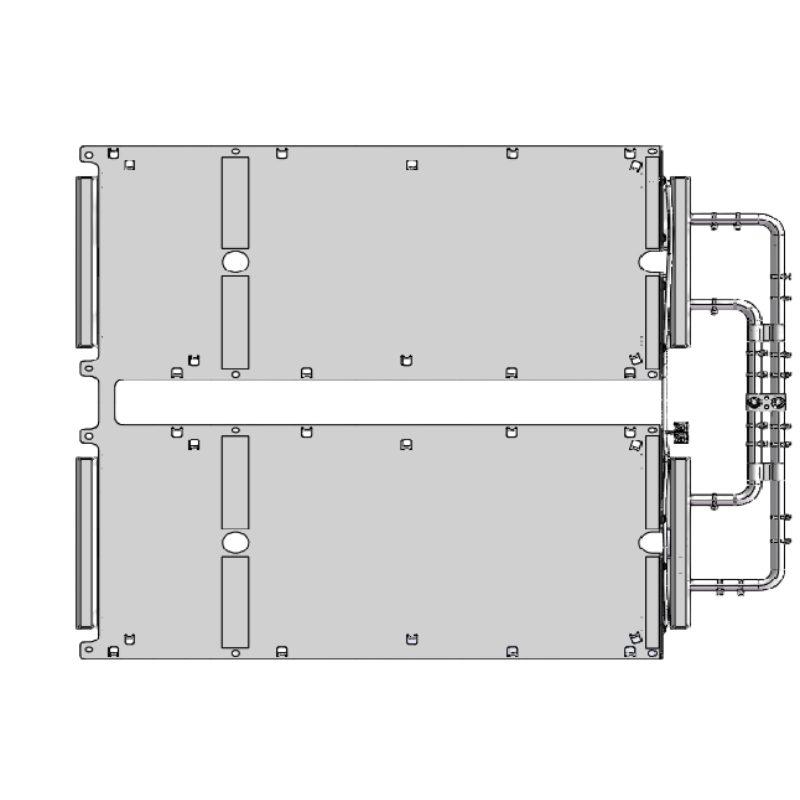 Direct Cooling Battery Pack Liquid Cooling Plate